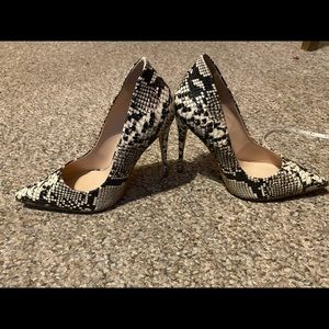 Aldo python print shoes